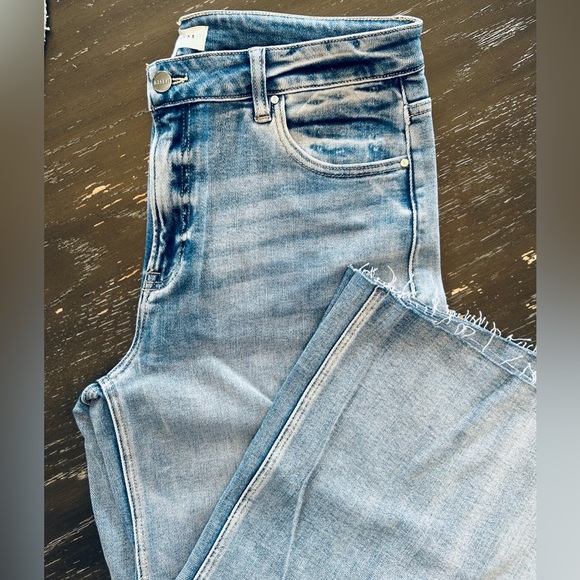 Risen Jeans Denim - Super cute pair of Risen raw hem, crop jeans! Size 15. Brand new, never worn!